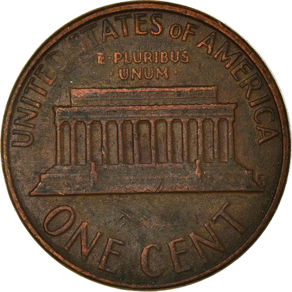 Coin, United States, Lincoln Cent, Cent, 1974, U.S. Mint, Philadelphia