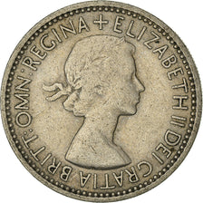 Coin, Great Britain, Elizabeth II, Shilling, 1953, VF(30-35), Copper-nickel