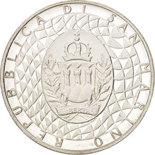 Coin, San Marino, 500 Lire, 1990, Rome, MS(63), Silver, KM:246