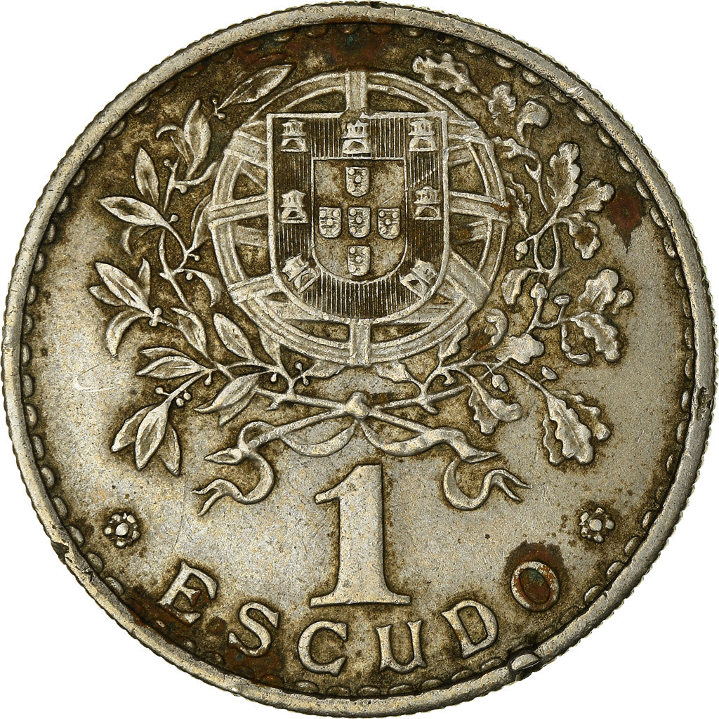 Coin, Portugal, Escudo, 1966, VF(30-35), Copper-nickel, KM:578