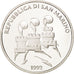 San Marino, 500 Lire, 1992, Rome, SPL, Argent, KM:276
