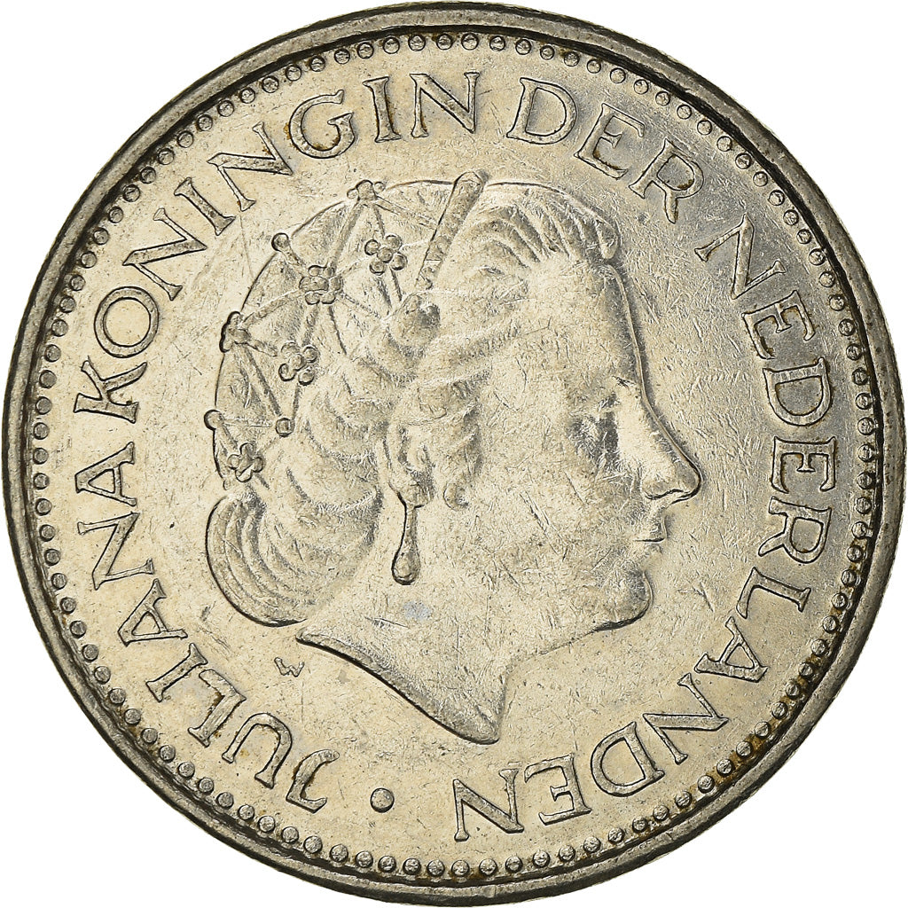 Moeda, Antilhas Neerlandesas, Juliana, Gulden, 1978, EF(40-45), Níquel, KM:12