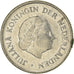 Moneta, Paesi Bassi, Juliana, 25 Cents, 1968, MB+, Nichel, KM:183