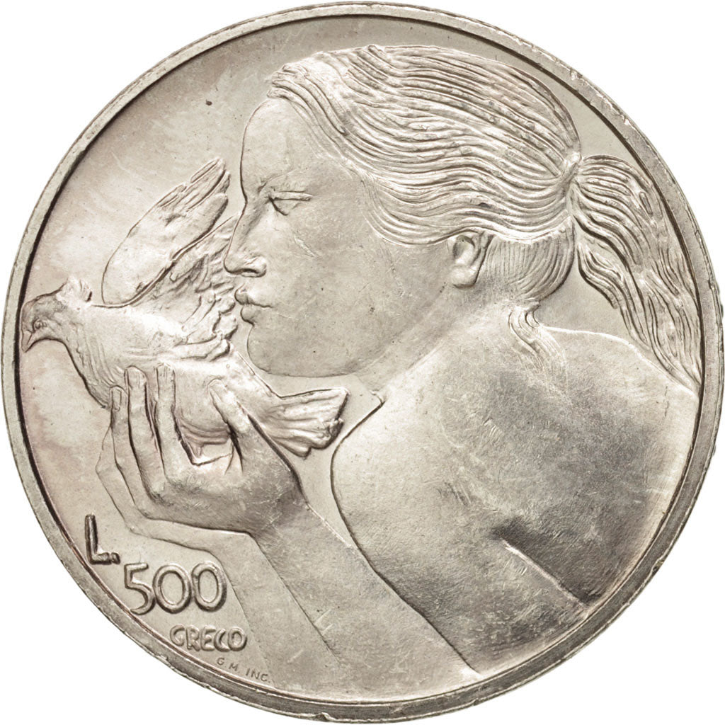 San Marino, 500 Lire, 1973, Rome, SPL, Argento, KM:29