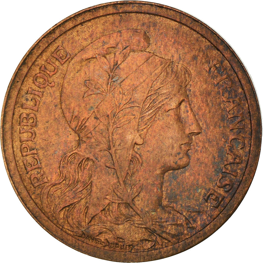 Münze, Frankreich, Dupuis, 2 Centimes, 1899, Paris, SS, Bronze, KM:841