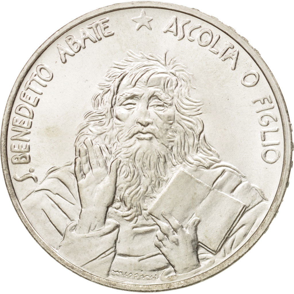 Moneta, San Marino, 1000 Lire, 1980, Rome, SPL+, Argento, KM:112