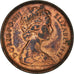Moneta, Wielka Brytania, Elizabeth II, 2 New Pence, 1971, F(12-15), Brązowy