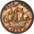 Moneta, Gran Bretagna, Elizabeth II, 1/2 Penny, 1957, MB, Bronzo, KM:896