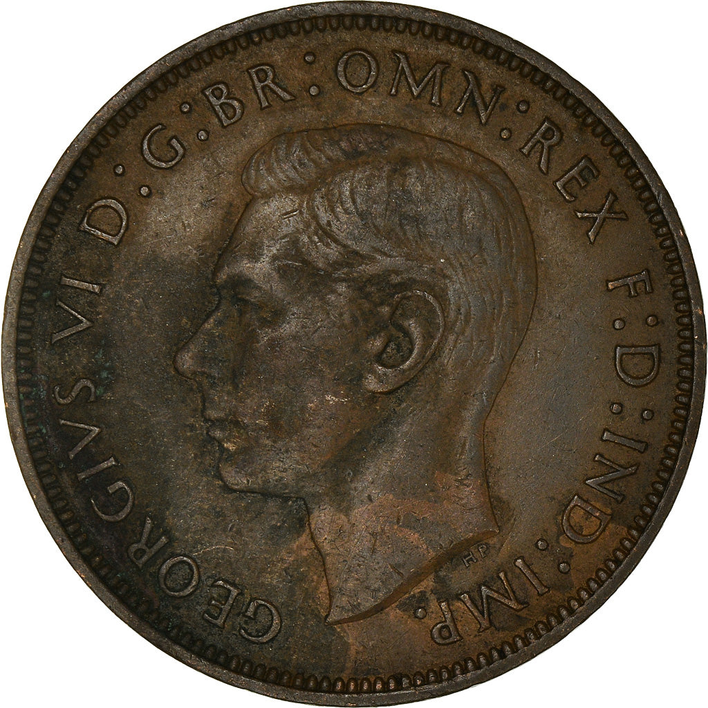 Münze, Großbritannien, George VI, Penny, 1947, S, Bronze, KM:845