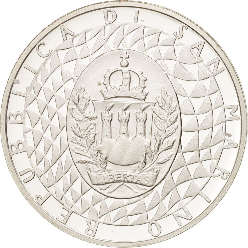 San Marino, 1000 Lire, 1990, Rome, SPL+, Argento, KM:247