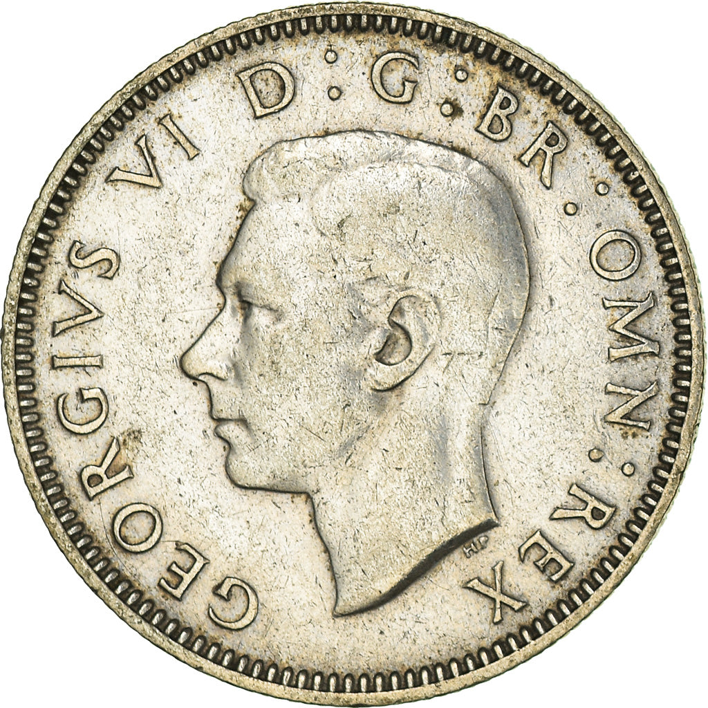 Coin, Great Britain, George VI, Shilling, 1942, EF(40-45), Silver, KM:854