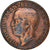 Moneda, Italia, Vittorio Emanuele III, 10 Centesimi, 1933, Rome, BC+, Bronce