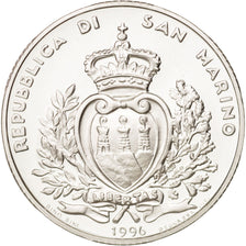 San Marino, 10000 Lire, 1996, Rome, MS(64), Silver, KM:342