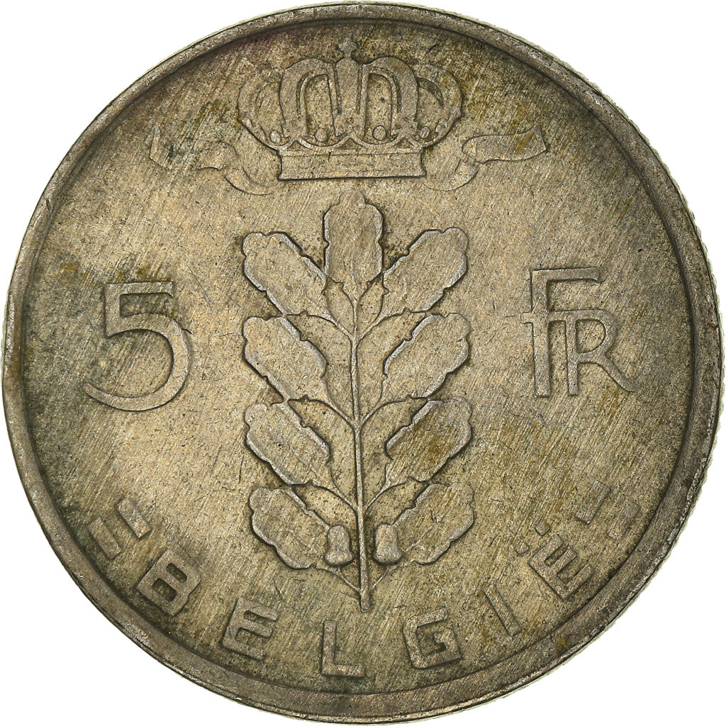 Coin, Belgium, 5 Francs, 5 Frank, 1949, VF(20-25), Copper-nickel, KM:135.1