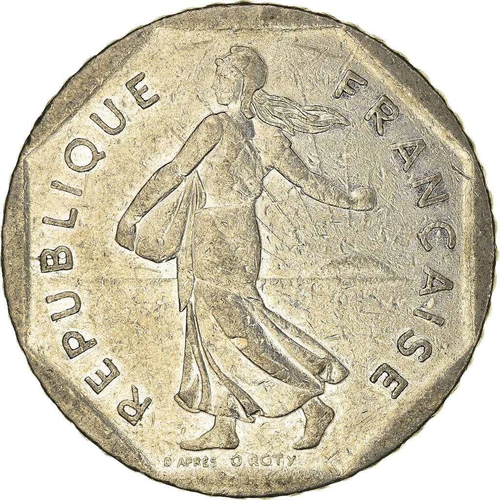 Münze, Frankreich, Semeuse, 2 Francs, 1983, Paris, S+, Nickel, KM:942.1