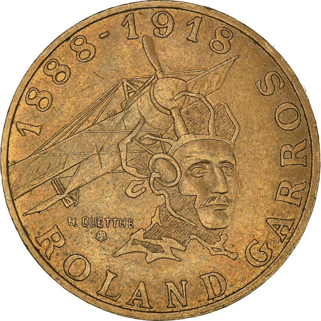 Coin, France, 10 Francs, 1988, Paris, EF(40-45), Gold, KM:965c