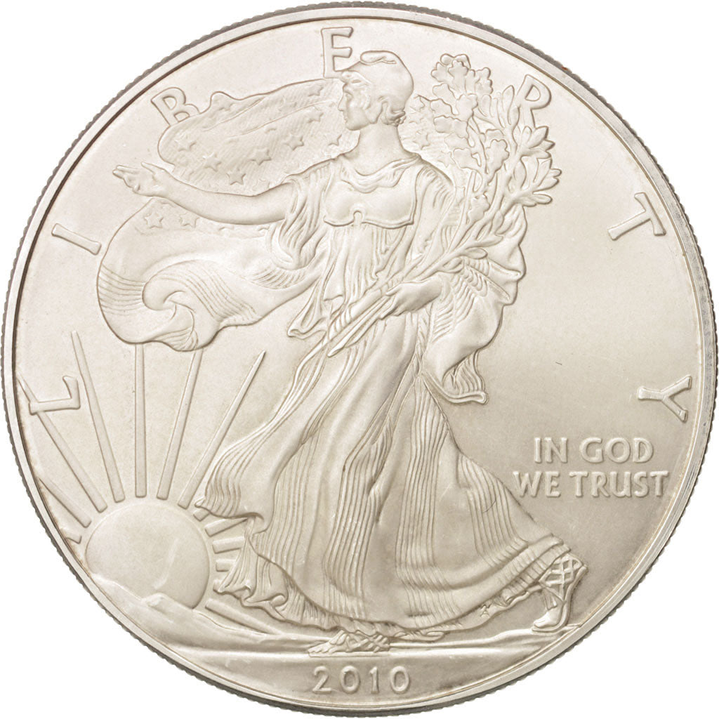 Stati Uniti, Dollar, 2010, U.S. Mint, SPL, Argento, KM:273