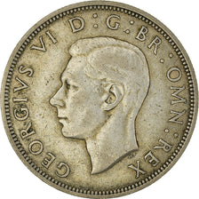 Coin, Great Britain, George VI, 1/2 Crown, 1943, EF(40-45), Silver, KM:856