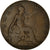 Moneta, Wielka Brytania, Edward VII, Penny, 1908, F(12-15), Brązowy, KM:794.2