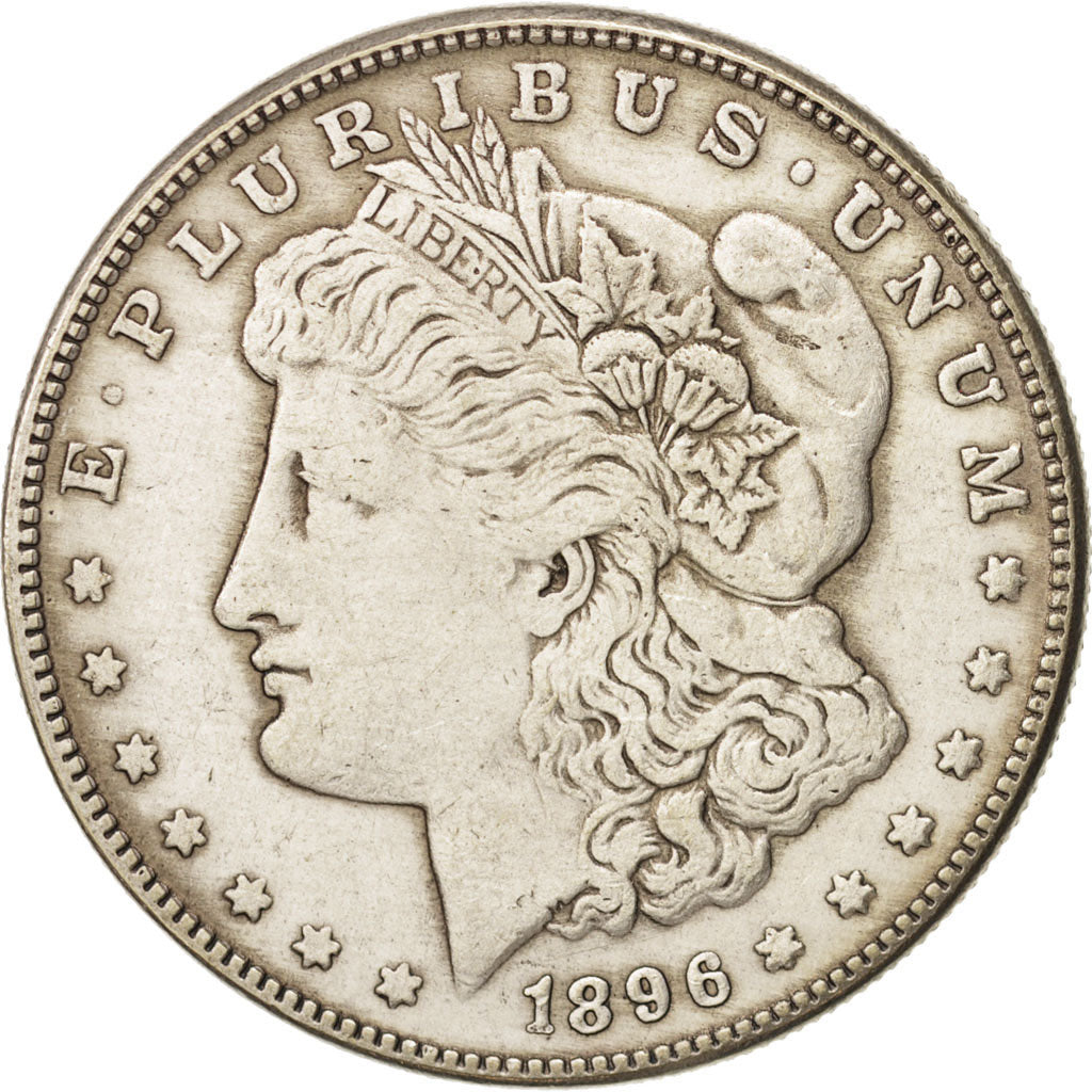 Stati Uniti, Morgan Dollar, Dollar, 1896, U.S. Mint, San Francisco, BB, Argen...