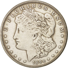 Stati Uniti, Morgan Dollar, Dollar, 1896, U.S. Mint, San Francisco, BB, Argen...