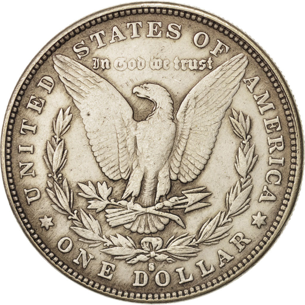 Stati Uniti, Morgan Dollar, Dollar, 1896, U.S. Mint, San Francisco, BB, Argen...