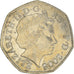 Moeda, Grã-Bretanha, Elizabeth II, 50 Pence, 2006, EF(40-45), Cobre-níquel