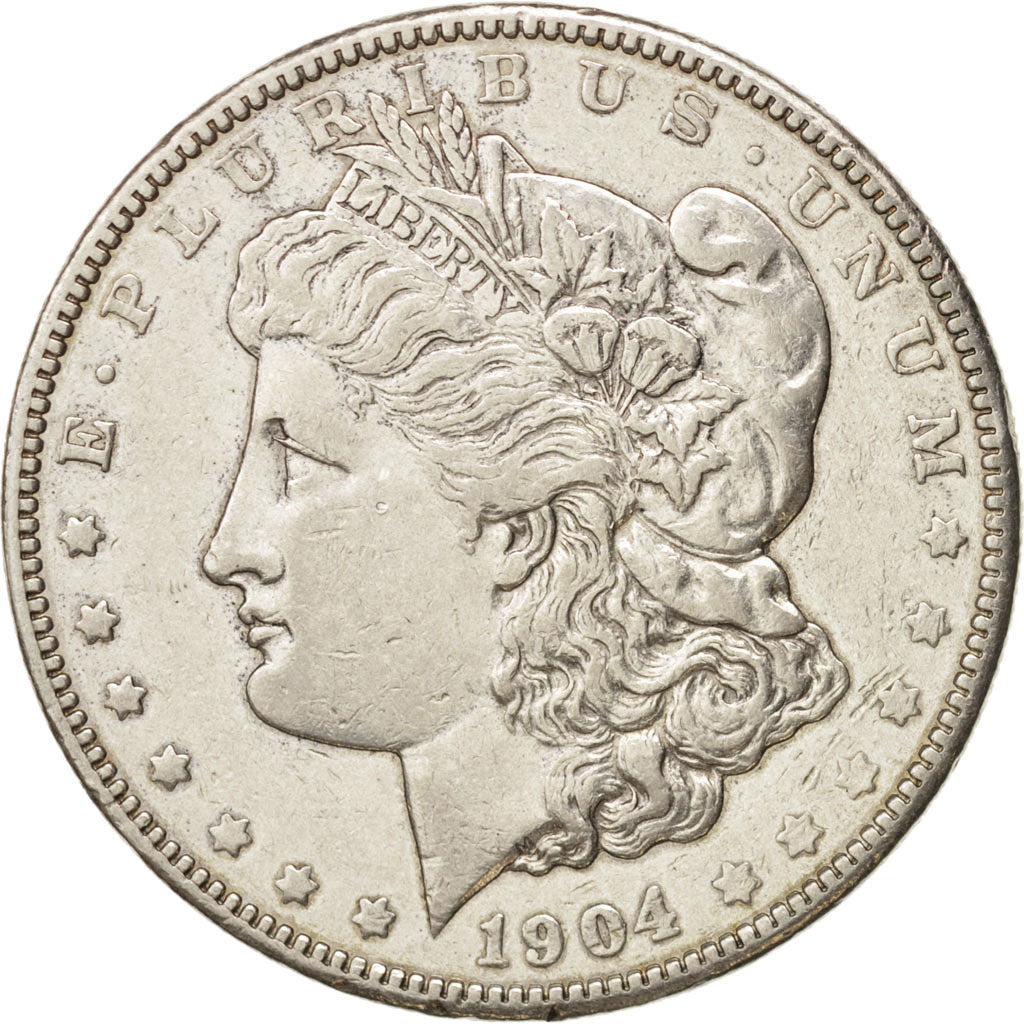Vereinigte Staaten, Morgan Dollar, 1904, U.S. Mint, Philadelphia, EF