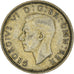 Coin, Great Britain, George VI, Shilling, 1946, EF(40-45), Silver, KM:854