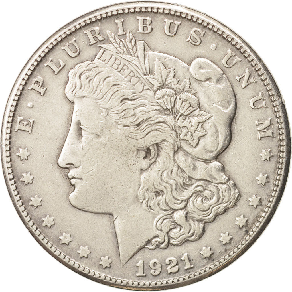 Stati Uniti, Morgan Dollar, Dollar, 1921, U.S. Mint, San Francisco, BB, Argen...