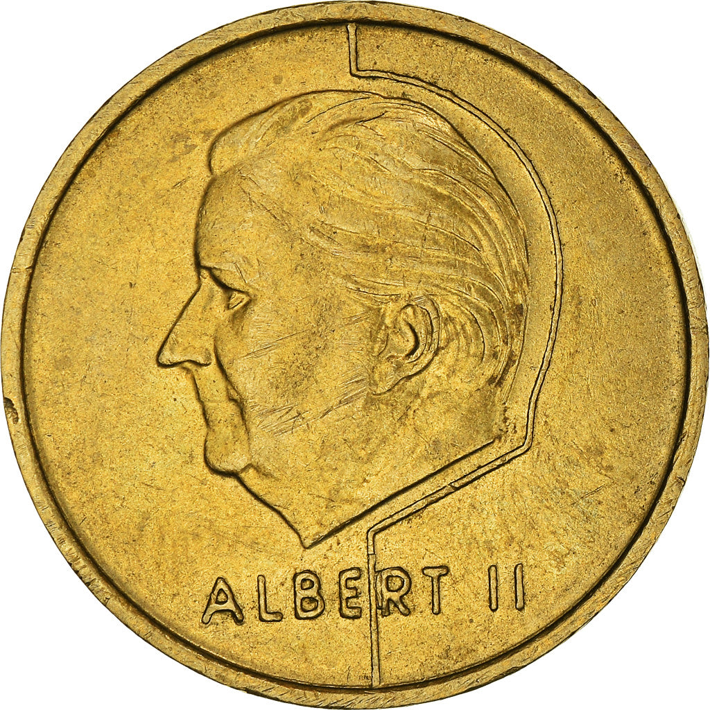 Coin, Belgium, Albert II, 5 Francs, 5 Frank, 1994, Brussels, VF(30-35)