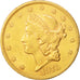 Coin, United States, Liberty Head, $20, Double Eagle, 1876, U.S. Mint, San