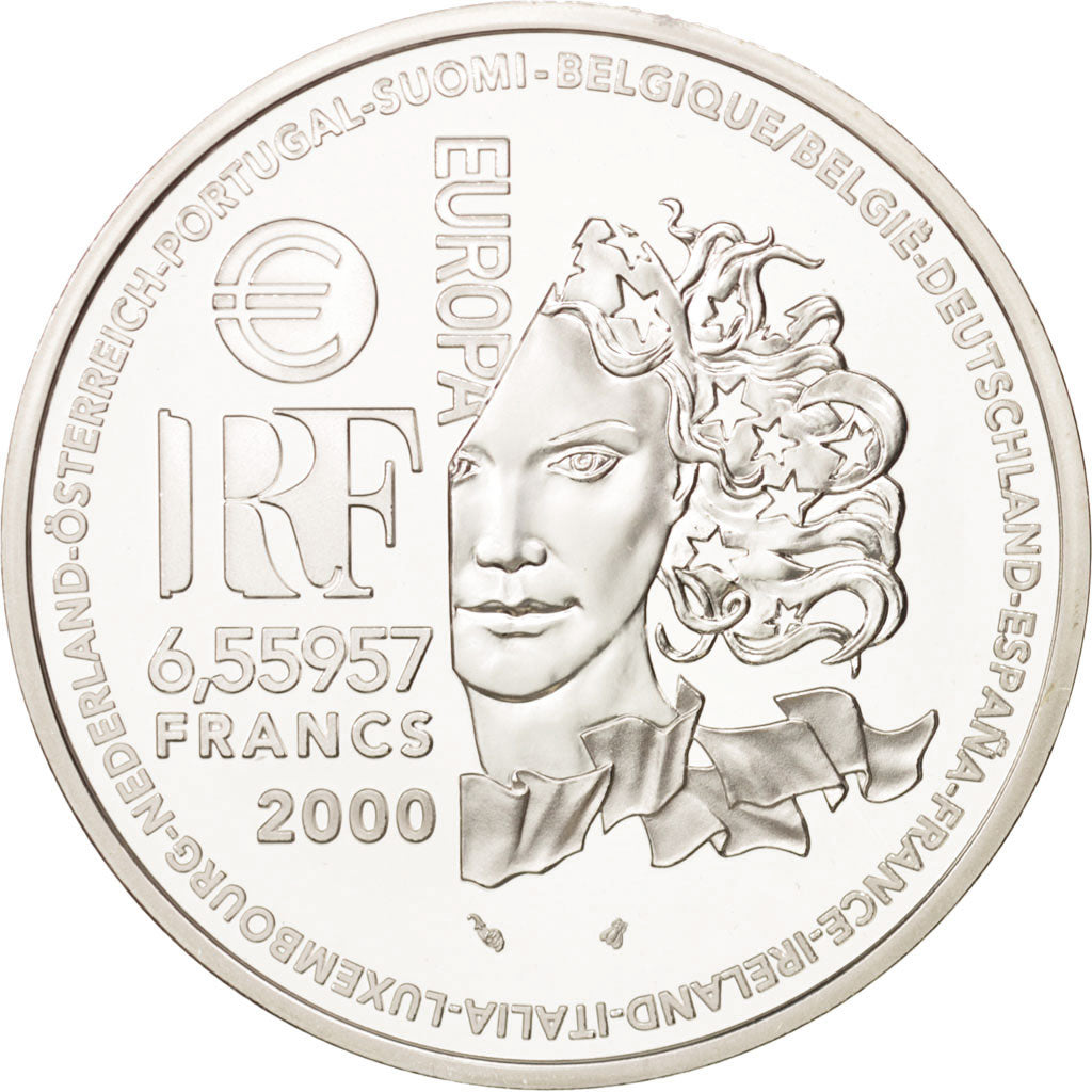 Monnaie, France, 6.55957 Francs, 2000, Paris, FDC, Argent, KM:1225