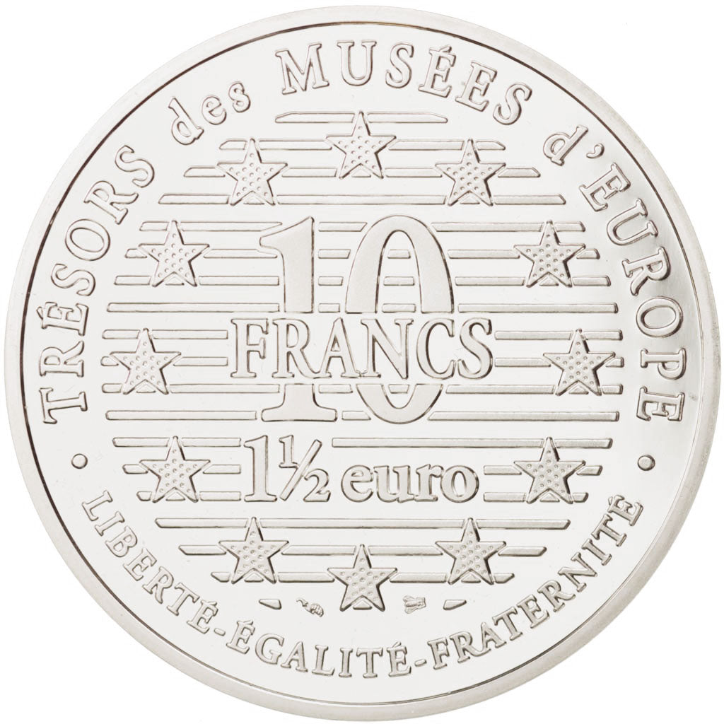 Moneta, Francia, 10 Francs-1.5 Euro, 1996, Paris, FDC, Argento, KM:1122