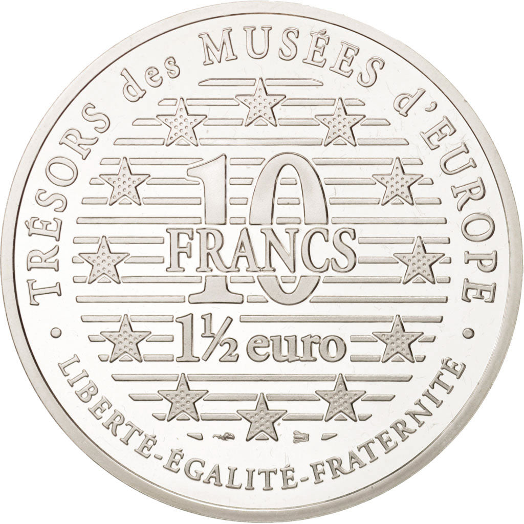 Monnaie, France, 10 Francs-1.5 Euro, 1996, Paris, FDC, Argent, KM:1124