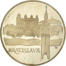 Moneda, Checoslovaquia, 50 Korun, 1986, Bratislava, MBC+, Plata, KM:125