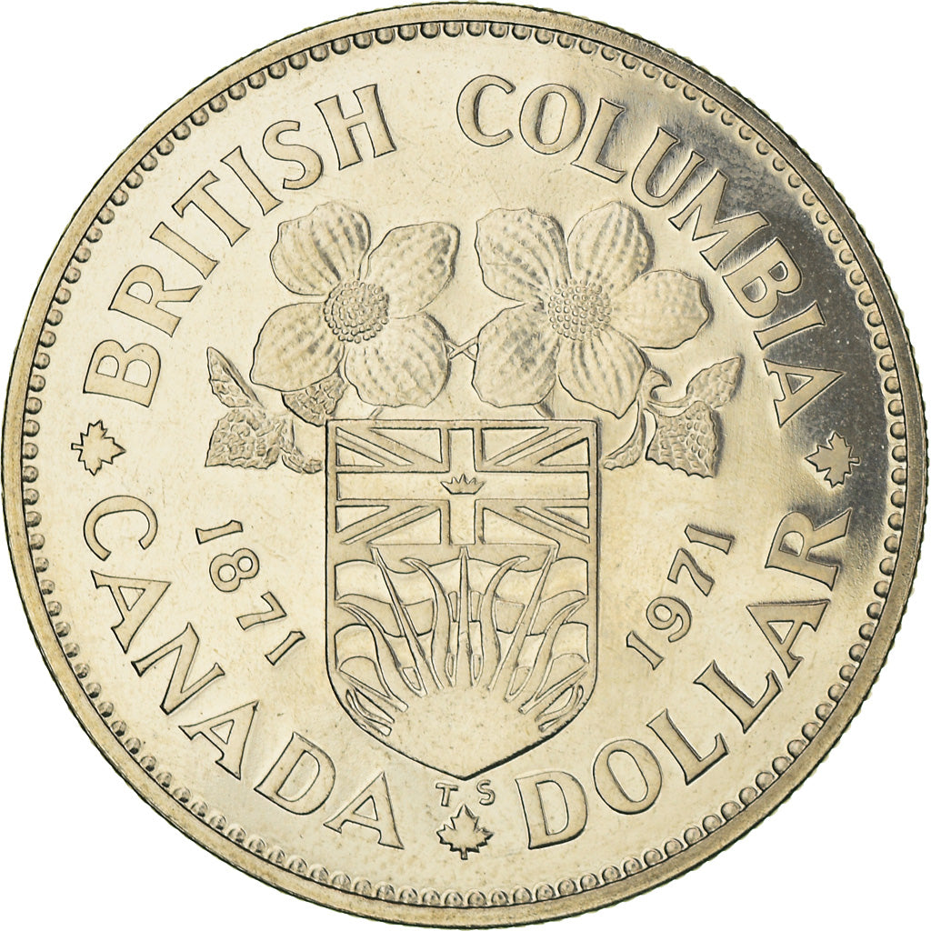 Coin, Canada, Elizabeth II, Dollar, 1971, Royal Canadian Mint, Ottawa, MS(63)