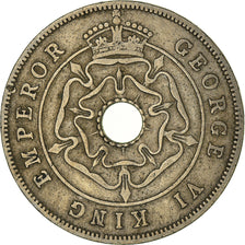 Moneda, Rodesia del Sur, George VI, Penny, 1942, British Royal Mint, MBC, Cobre