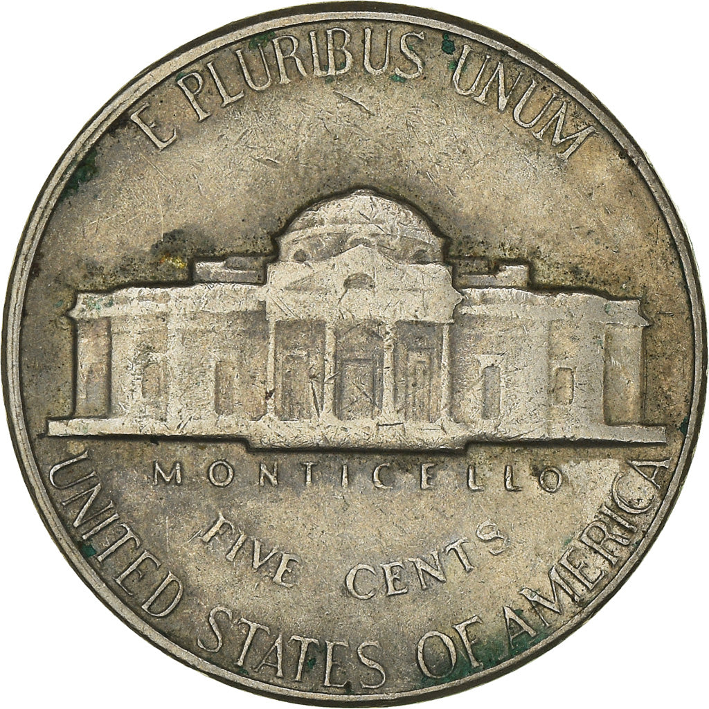 Munten, Verenigde Staten, Jefferson Nickel, 5 Cents, 1969, U.S. Mint, Denver