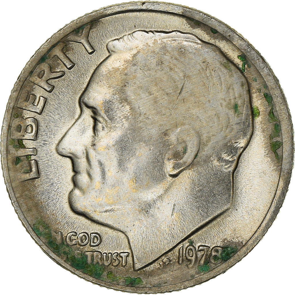 Münze, Vereinigte Staaten, Roosevelt Dime, Dime, 1978, U.S. Mint, Philadelphia