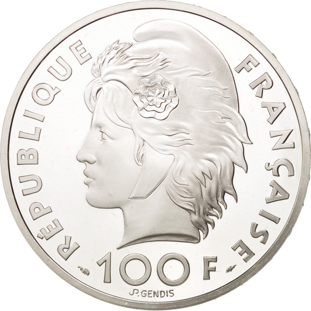 Moneta, Francia, 100 Francs-15 Ecus, 1993, Paris, FDC, Argento, KM:1030
