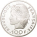 Munten, Frankrijk, 100 Francs-15 Ecus, 1993, Paris, FDC, Zilver, KM:1030