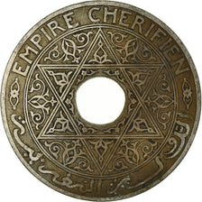 Coin, Morocco, Yusuf, 25 Centimes, undated (1921), bi-Bariz, Paris, EF(40-45)