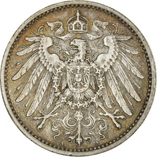 Coin, GERMANY - EMPIRE, Wilhelm II, Mark, 1915, Berlin, MS(63), Silver, KM:14
