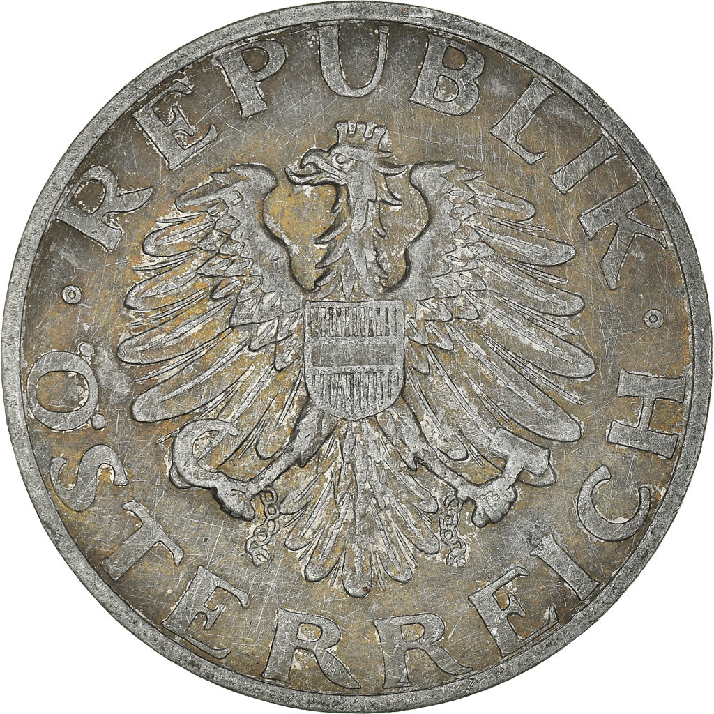 Coin, Austria, 2 Schilling, 1947, VF(20-25), Aluminum, KM:2872
