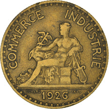 Coin, France, Chambre de commerce, 2 Francs, 1926, Paris, VF(30-35)