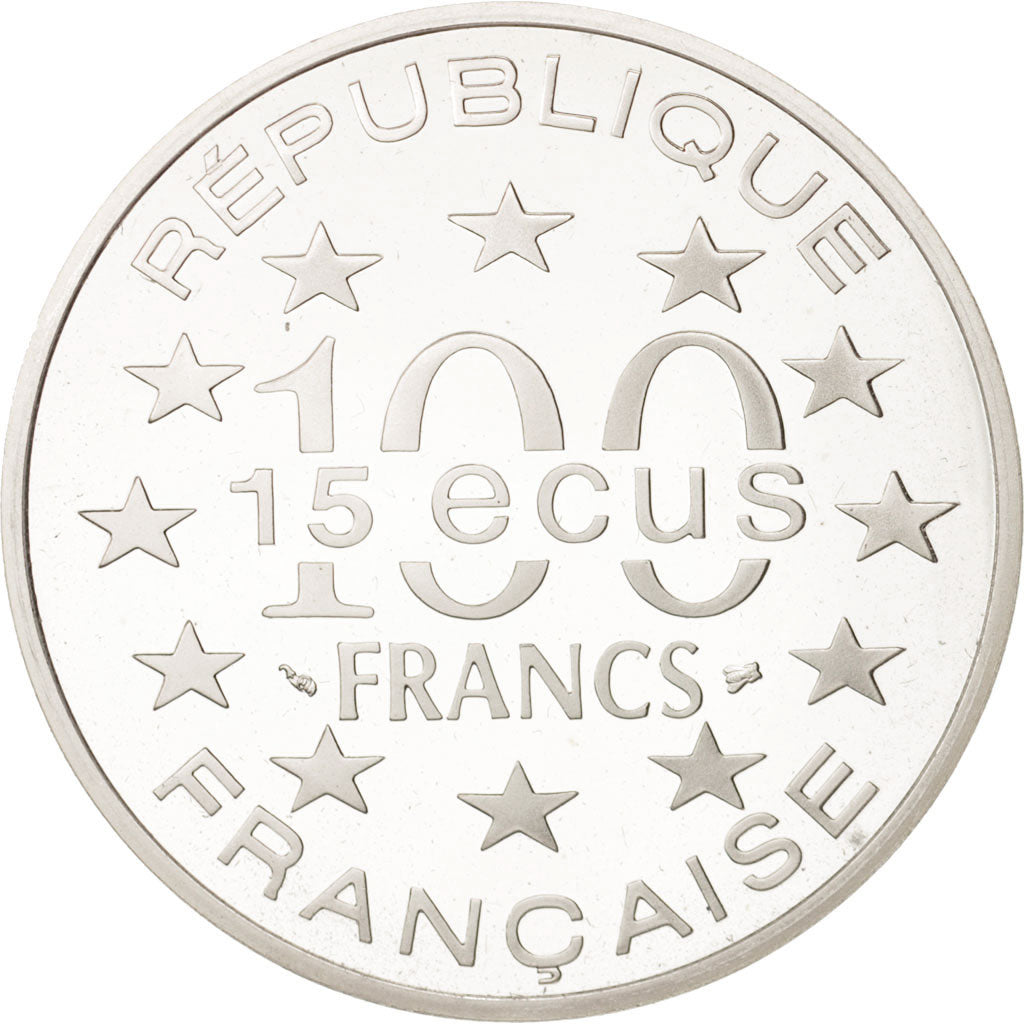 Monnaie, France, 100 Francs-15 Ecus, 1993, Paris, FDC, Argent, KM:1032
