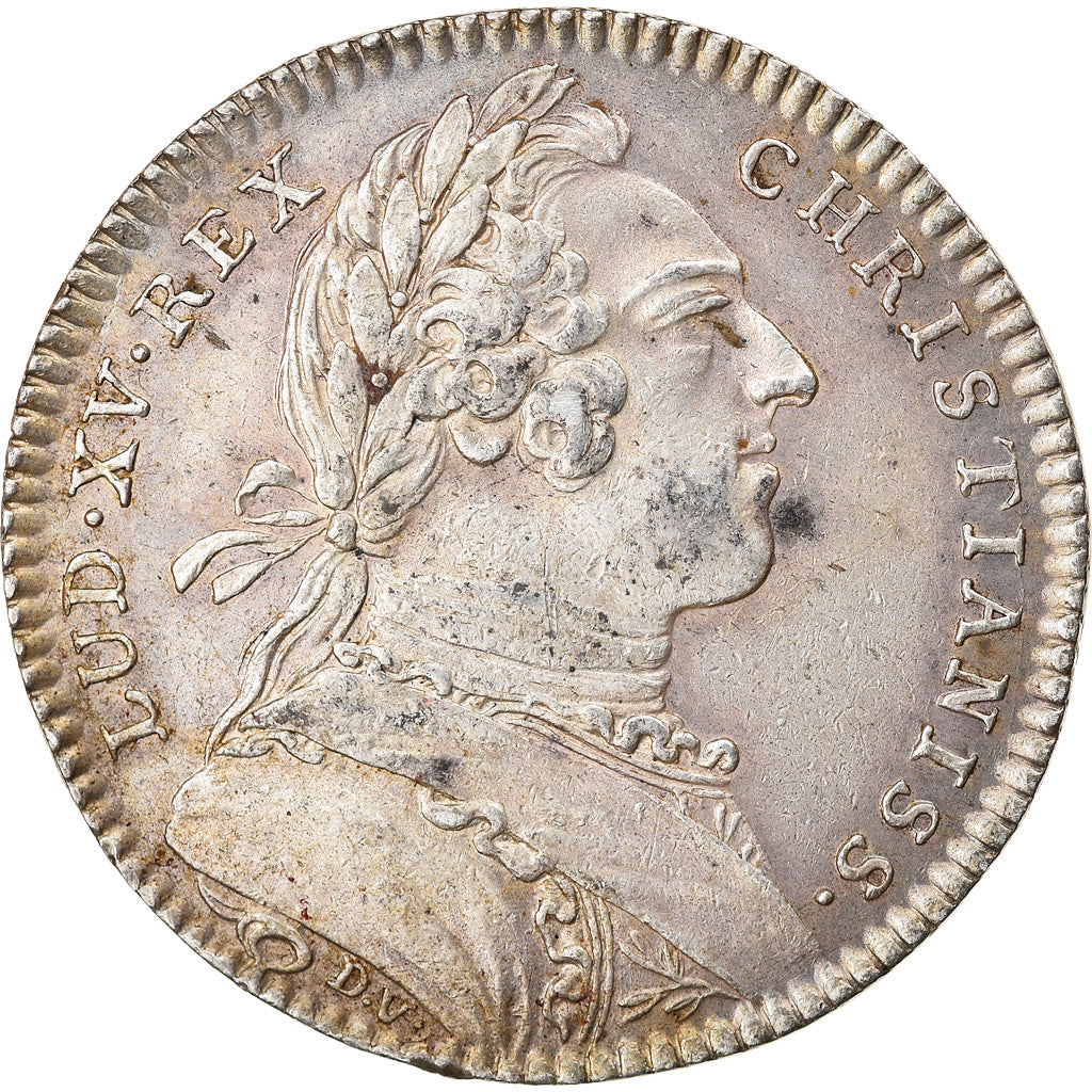 France, Jeton, Louis XV, Maison du Roi, Syndics Généraux, History, 1737, TTB+