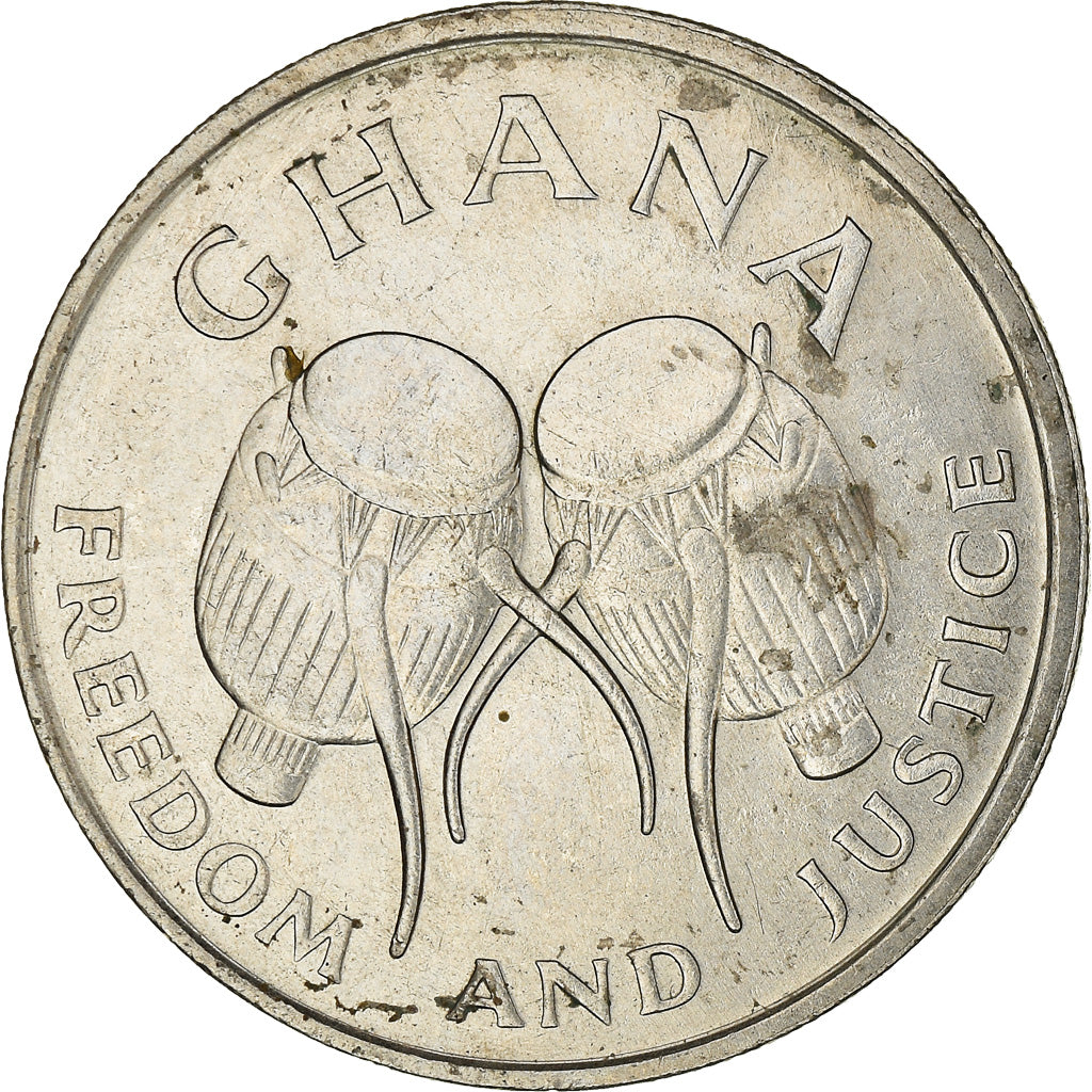 Monnaie, Ghana, 50 Cedis, 1991, TTB, Cupro-nickel, KM:31