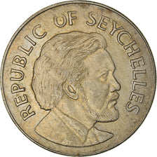 Moneta, Seychelles, Rupee, 1976, British Royal Mint, BB, Rame-nichel, KM:26